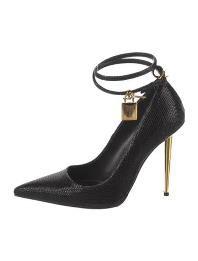 Pre-owned Tom Ford Leather Pumps In Black