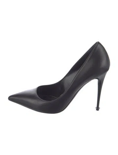 Pre-owned Tom Ford Leather Pumps In Black