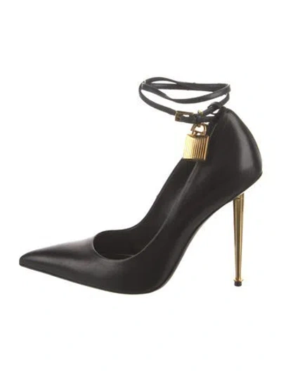 Pre-owned Tom Ford Leather Pumps In Black