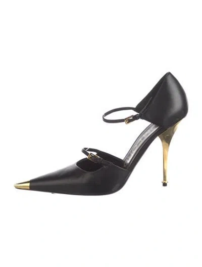 Pre-owned Tom Ford Leather Pumps In Black