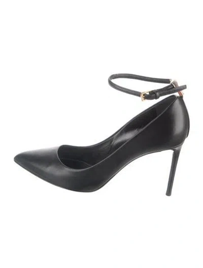 Pre-owned Tom Ford Leather Pumps In Black