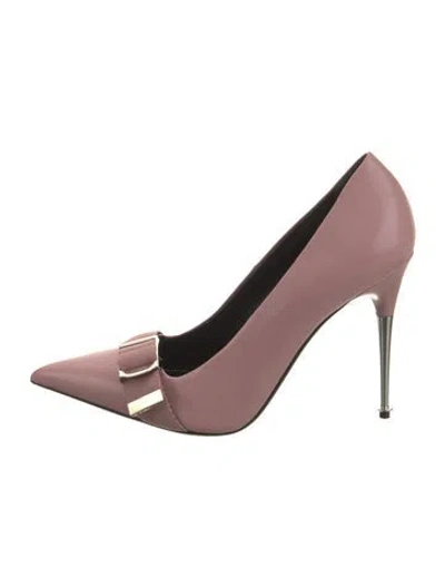 Pre-owned Tom Ford Leather Pumps In Pink