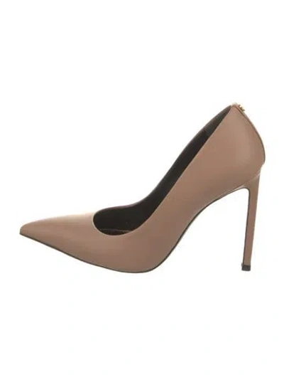 Pre-owned Tom Ford Leather Pumps In Pink