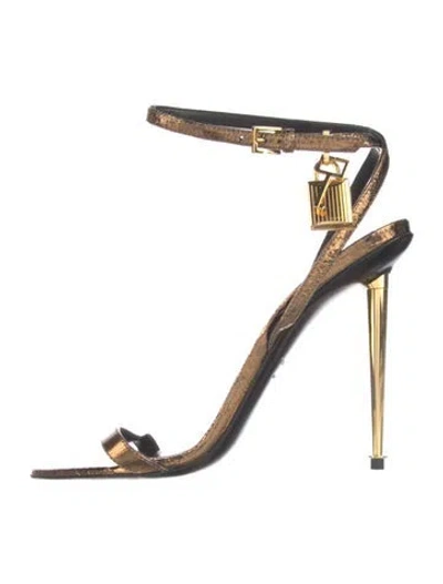 Pre-owned Tom Ford Leather Sandals