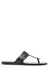 Tom Ford Flat Sandals Open Toe Single Strap In Black