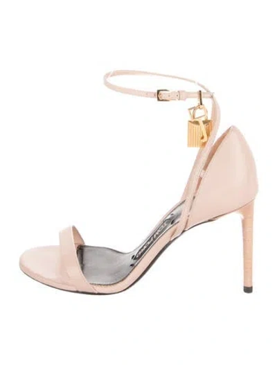 Pre-owned Tom Ford Leather Sandals In Brown