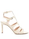 Tom Ford Leather Sandals In White