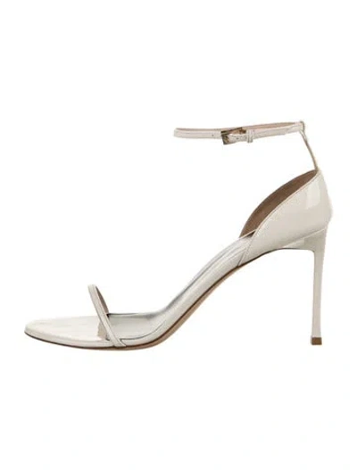 Pre-owned Tom Ford Leather Sandals In White