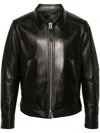 TOM FORD LEATHER SHIRT JACKET