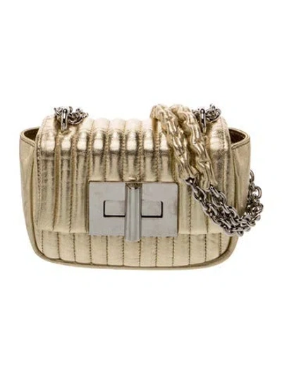 Pre-owned Tom Ford Leather Shoulder Bag