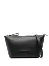 Tom Ford Leather Shoulder Bag In Black