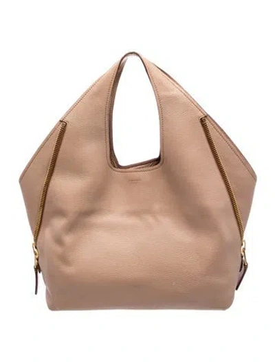 Pre-owned Tom Ford Leather Shoulder Bag In Pink