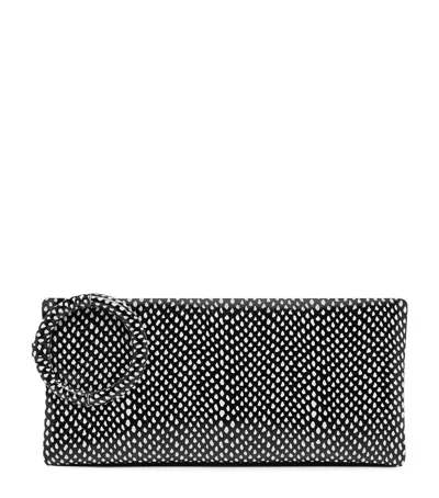 Tom Ford Leather Snake Print Clutch Bag