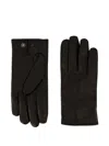 Tom Ford Leather Snap-button Gloves In Black