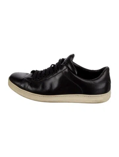 Pre-owned Tom Ford Leather Sneakers In Multi
