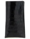 Tom Ford Crocodile Texture Compact Sunglasses Case In Black
