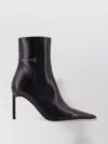Tom Ford Julianne T Detail Soft Calf Leather Booties In Black