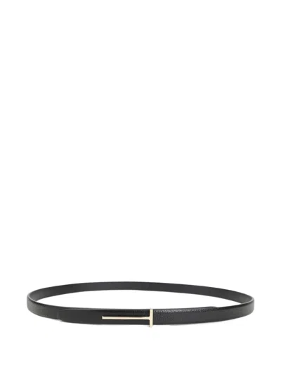 TOM FORD LEATHER T-BAR BELT