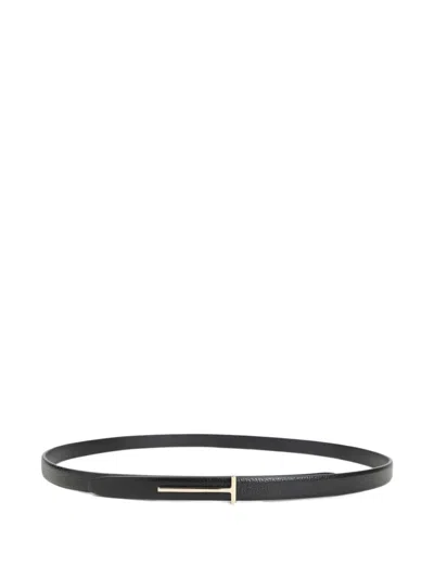 TOM FORD LEATHER T-BAR BELT