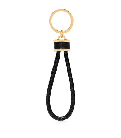 TOM FORD LEATHER T LOOP KEYRING