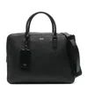 Tom Ford Zippered Shoulder Bag For Carrying Documents In Black