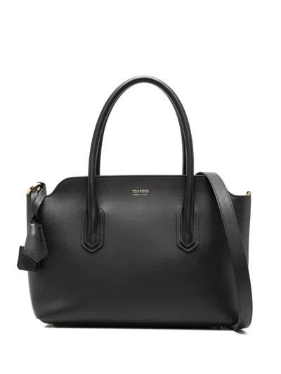 TOM FORD TOM FORD LEATHER TOTE BAG