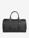 Tom Ford Medium Grained Leather Duffle Bag In Black