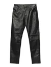 Tom Ford Leather Trousers In Black