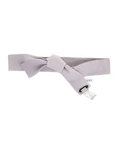 Pre-owned Tom Ford Leather Waist Belt In Purple