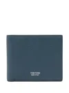Tom Ford Soft Grain Blue Bifold Wallet