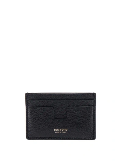 Tom Ford Leather Wallet In Black