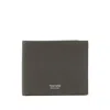 Tom Ford Leather Wallet In Grey