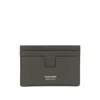 Tom Ford Leather Wallet In Grey