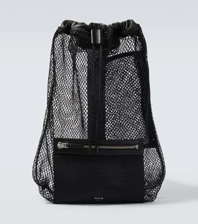 Tom Ford Leather-trimmed Backpack