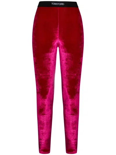 Tom Ford Leggings In Red