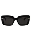 Tom Ford Leila-02 Sunglasses In Black