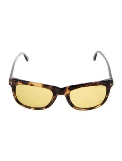 Pre-owned Tom Ford Leo Wayfarer Sunglasses In Multi