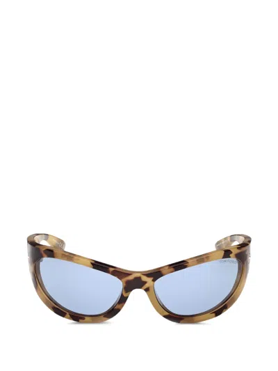 Tom Ford Leona Sunglasses In Brown