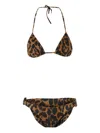 Tom Ford Leopard-print Bikini In Brown