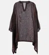 Tom Ford Leopard-print Cotton And Silk Kaftan