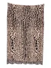 Tom Ford Leopard-print Lace Skirt