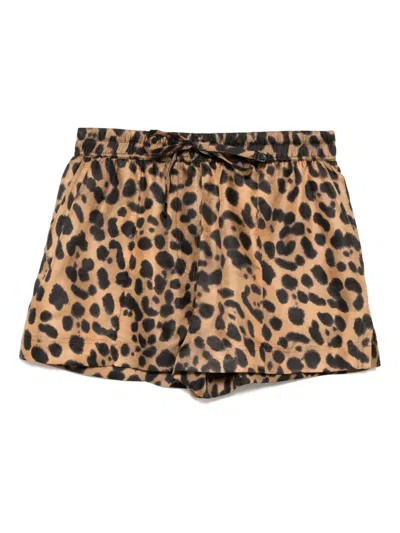 TOM FORD LEOPARD-PRINT SHORTS