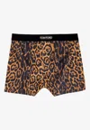 Tom Ford All-over Printed Boxers In Brown