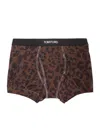 Tom Ford Leopard Printed Boxer Briefs In Multicolor