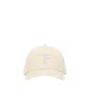 Tom Ford Logo-embroidered Curved Peak Baseball Cap In White