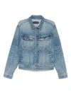 Tom Ford Casual Jacket With Waist Tabs And Pockets In Blue