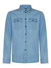 Tom Ford Denim Shirt In Blue