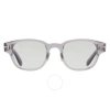 TOM FORD TOM FORD LIGHT GREY OVAL UNISEX SUNGLASSES FT1041-D 20A 48