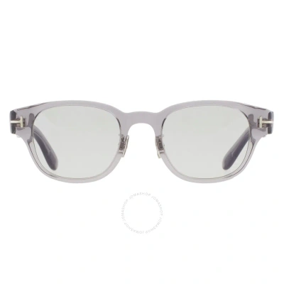 Tom Ford Light Grey Oval Unisex Sunglasses Ft1041-d 20a 48