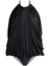 Tom Ford Light Lustrous Bodysuit In Black